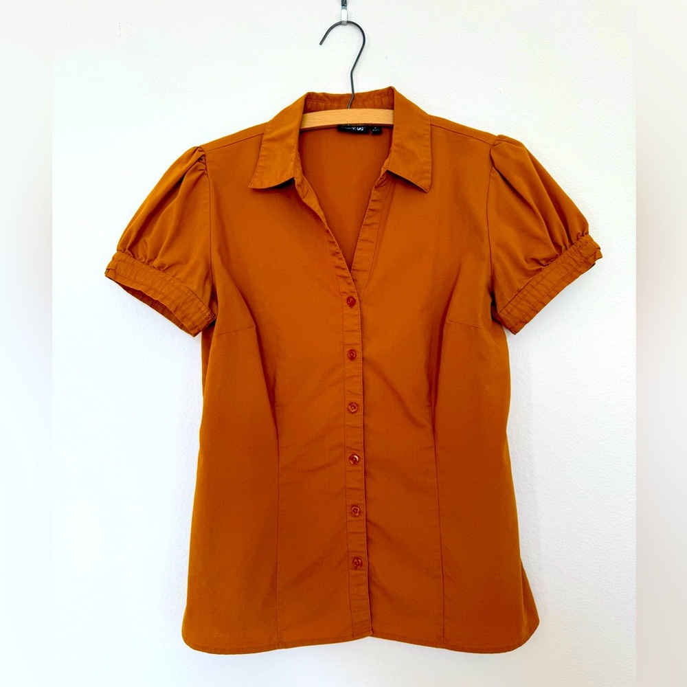Apt. 9 Button Down Tapered Blouse